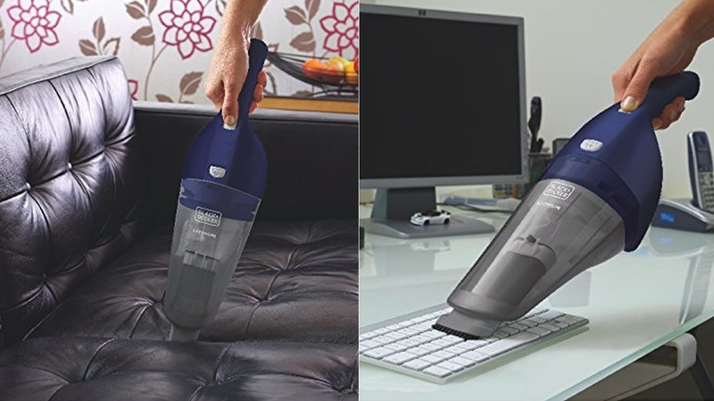 Black & Decker Lithium Hand Vac, $20. Multiple colors available.